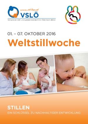 Plakat zur Weltstillwoche